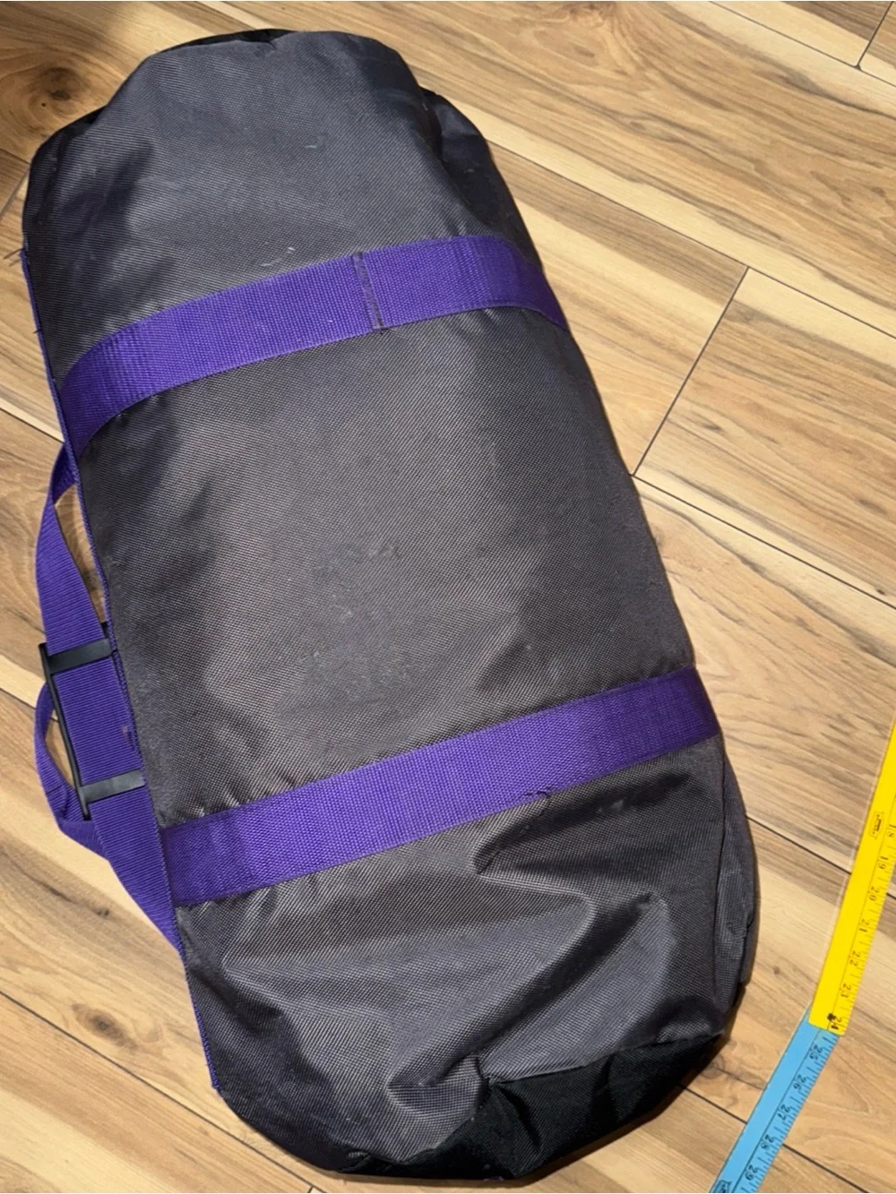 O’Neil Custom Bags Phantom Lacrosse Duffle Bag 28” Purple Black Skull Y2K